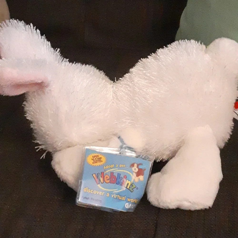 Webkinz Rabbit w/ tag - Picture 2 of 3